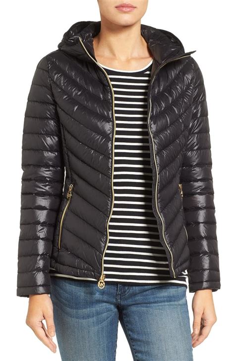 daunenjacke michael kors|Michael Kors packable down jacket.